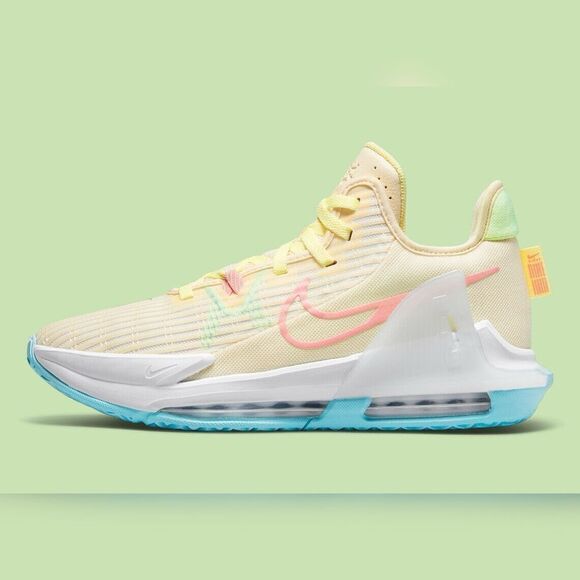 Nike LeBron Witness 6 ‘Easter’ Coconut Milk Basketball Sneakers - Picture 1 of 8